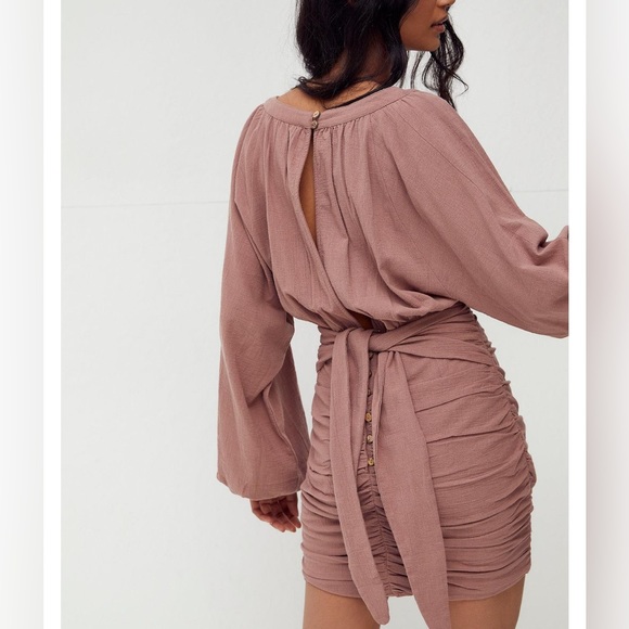 New Free People Endless Summer The One and Only Mini Dress Size Small - Picture 3 of 6